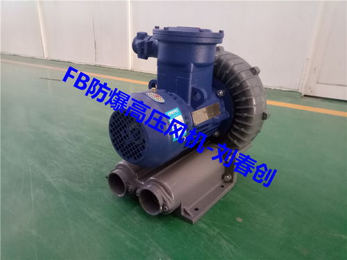 低噪音防爆高压风机 安全高效的工业通风解决方案